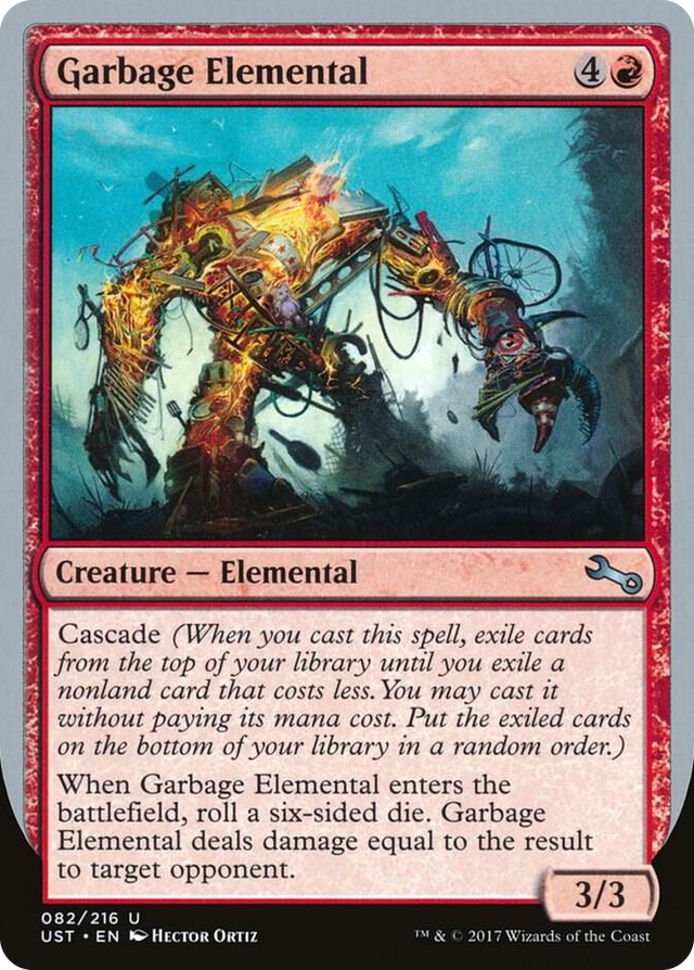 0082 Garbage Elemental (D) U Unstable