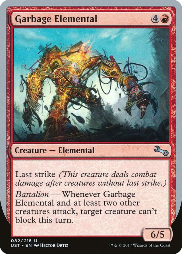 0082 Garbage Elemental (F) U Unstable