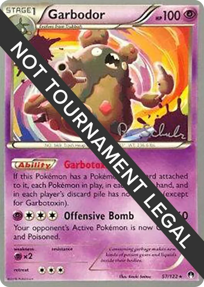 0057 Garbodor (57) - 2018 (Robin Schulz) Rare World Championship Decks