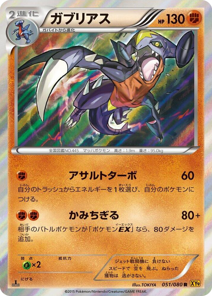 0051 Garchomp Rare Rage of the Broken Heavens