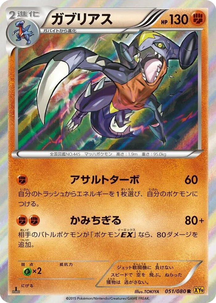 0051 Garchomp Rare Rage of the Broken Heavens