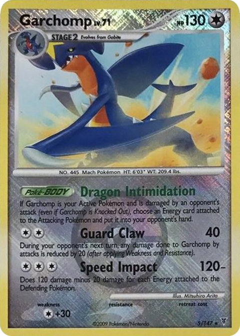 0005 Garchomp - 5/147 (Championship Promo) Promo League & Championship Cards