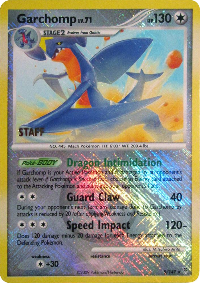 0005 Garchomp - 5/147 (Championship Promo) [Staff] Promo League & Championship Cards