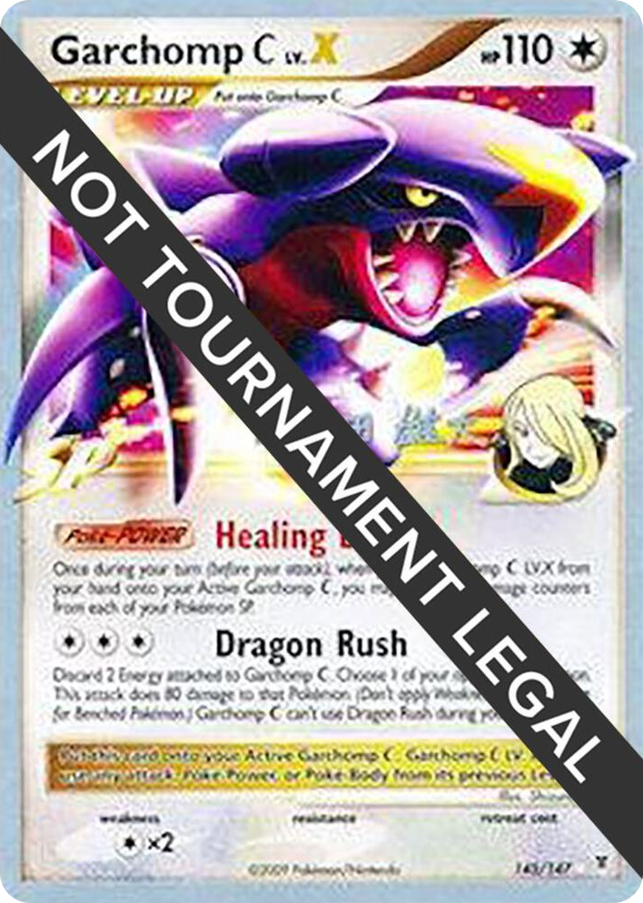 0145 Garchomp C LV.X - 2010 (Yuta Komatsuda) Ultra Rare World Championship Decks