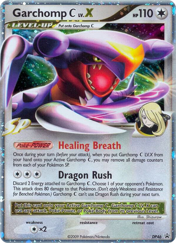 DP046 Garchomp C LV.X - DP46 Promo Diamond and Pearl Promos