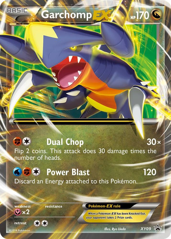 XY009 Garchomp EX Promo XY Promos
