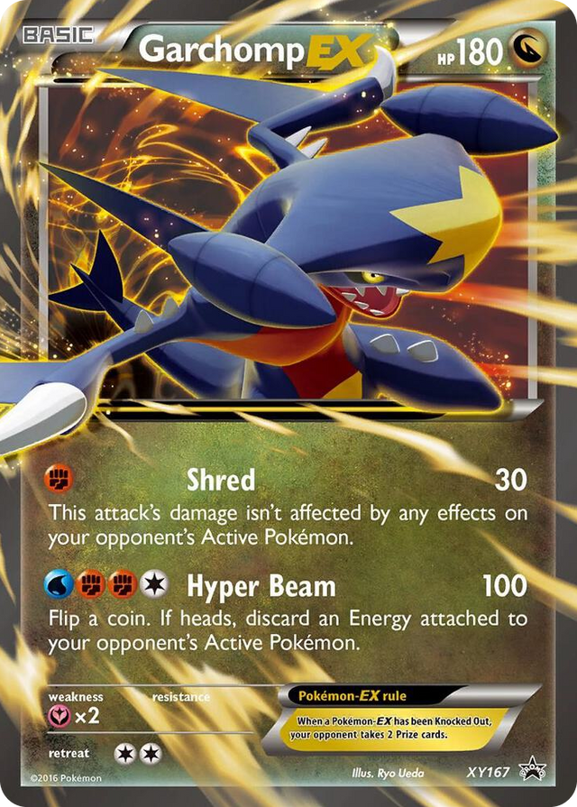 XY167 Garchomp EX - XY167 Promo XY Promos