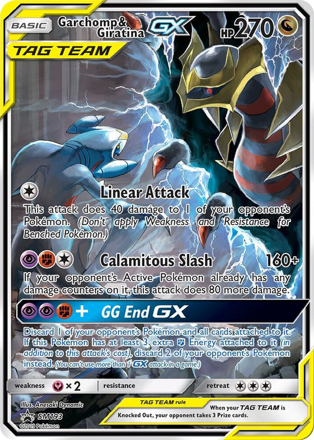 SM193 Garchomp & Giratina GX - SM193 Promo SM Promos