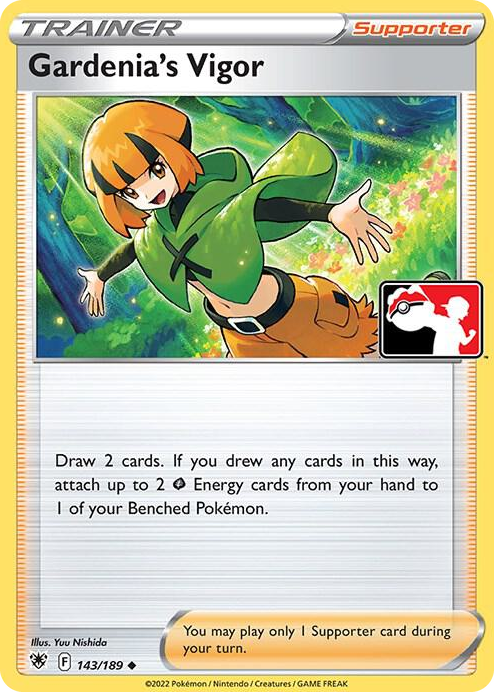 0143 Gardenia's Vigor Uncommon Prize Pack Series Cards