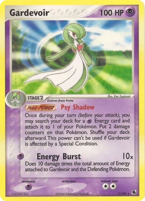 0007 Gardevoir Rare EX Battle Stadium