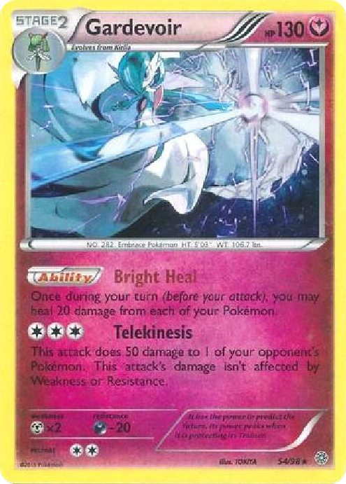 0054 Gardevoir - 54/98 (Cosmos Holo) Promo Blister Exclusives