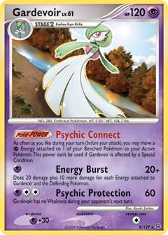 0008 Gardevoir - 8/127 (DPPt Platinum) Rare Deck Exclusives