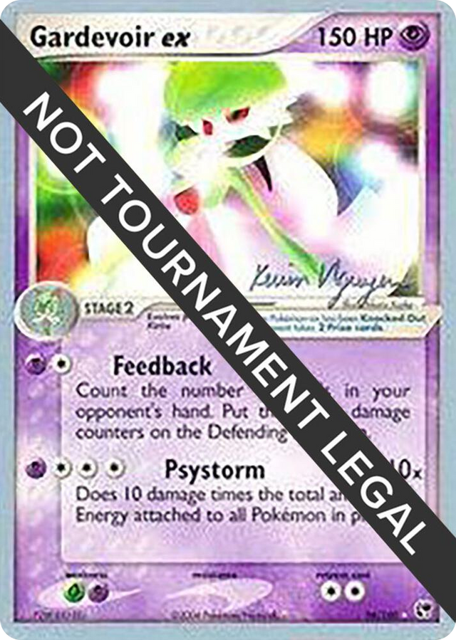 0096 Gardevoir ex - 2004 (Kevin Nguyen) Ultra Rare World Championship Decks