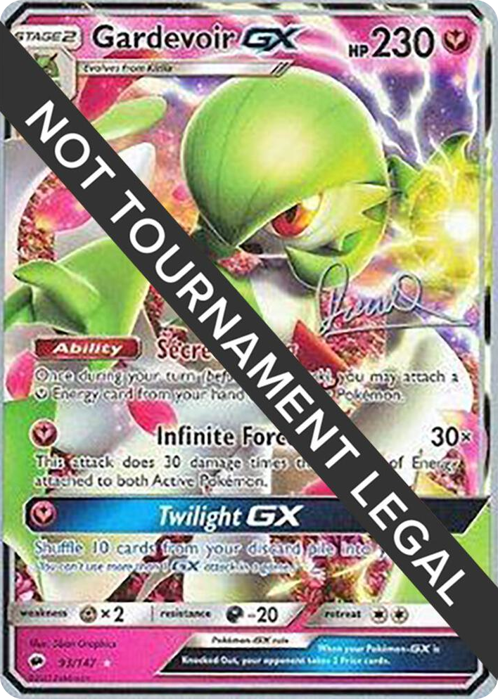 0093 Gardevoir GX - 2017 (Diego Cassiraga) Ultra Rare World Championship Decks
