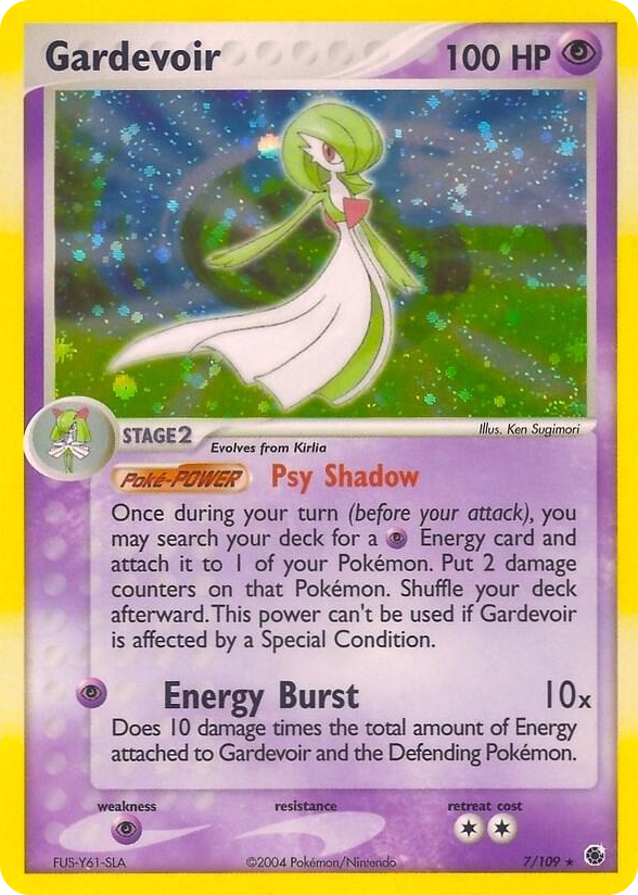 0007 Gardevoir (Holo) Holo Rare EX Battle Stadium