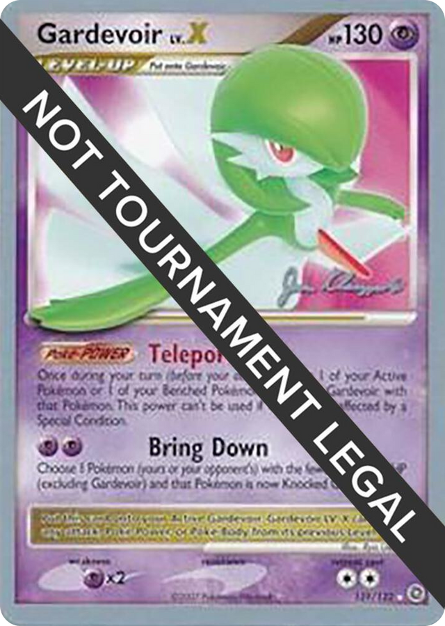 0131 Gardevoir LV.X - 2008 (Jason Klaczynski) Ultra Rare World Championship Decks