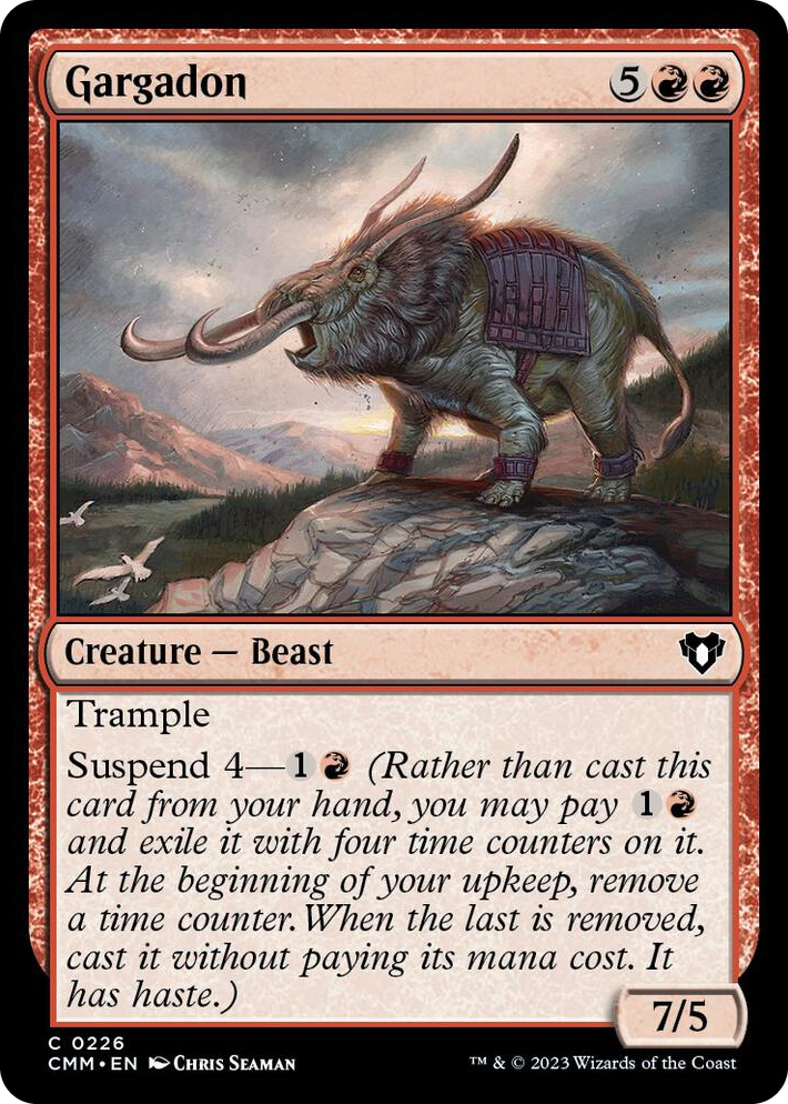 0226 Gargadon C Commander Masters