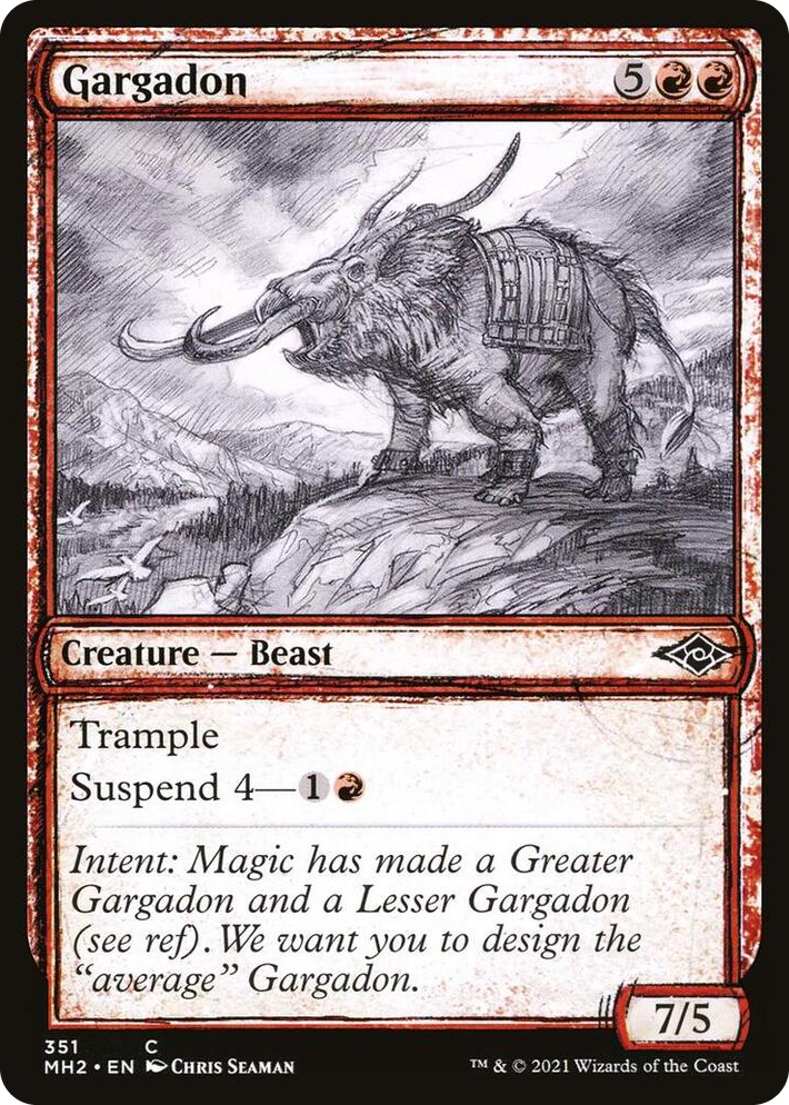 0351 Gargadon (Showcase) C Modern Horizons 2