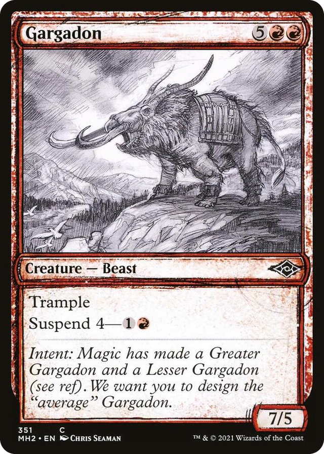 0351 Gargadon (Showcase) C Modern Horizons 2