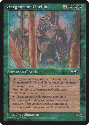 0072 Gargantuan Gorilla R Alliances