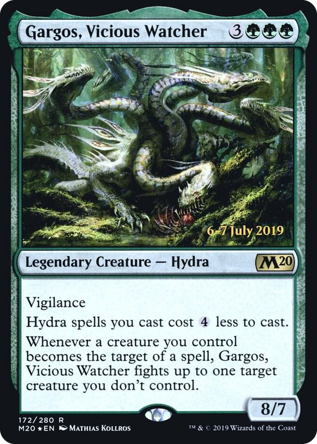 0172 Gargos, Vicious Watcher R Prerelease Cards