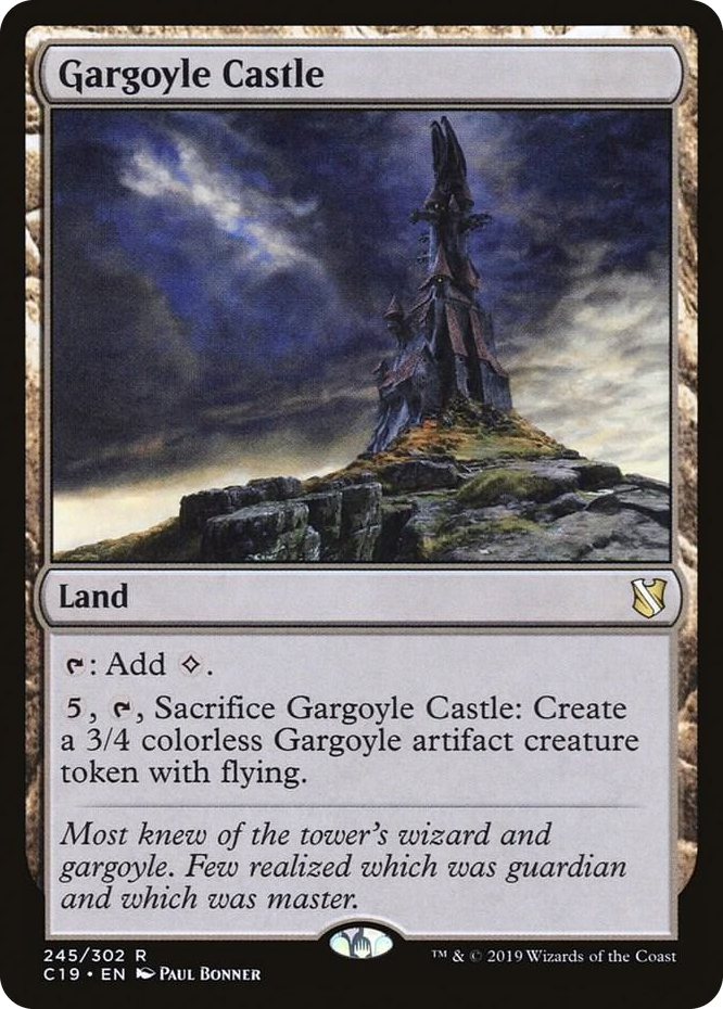 0245 Gargoyle Castle R Commander 2019