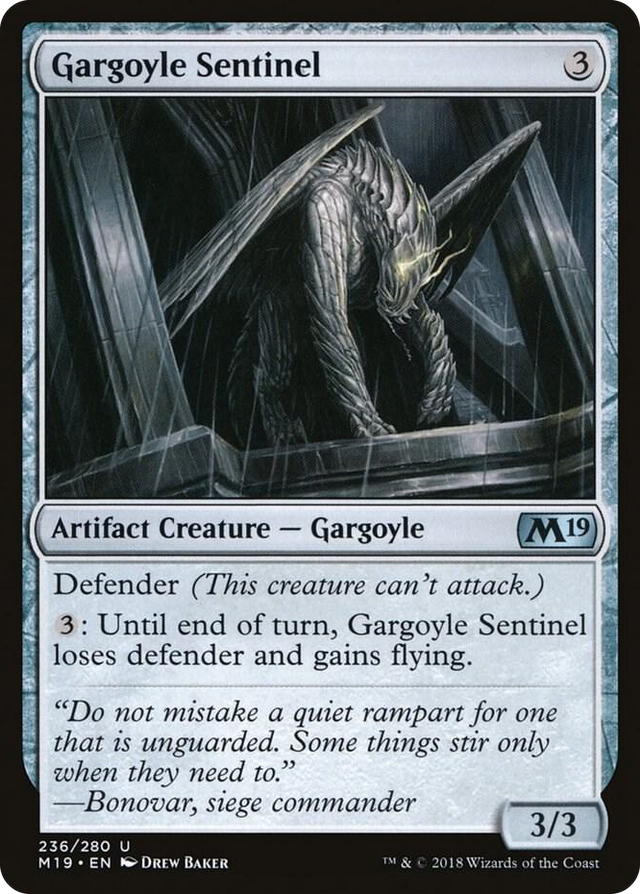 0236 Gargoyle Sentinel U Core Set 2019