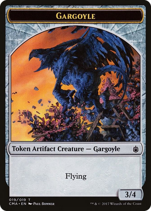 0019 Gargoyle Token (019) T Commander Anthology