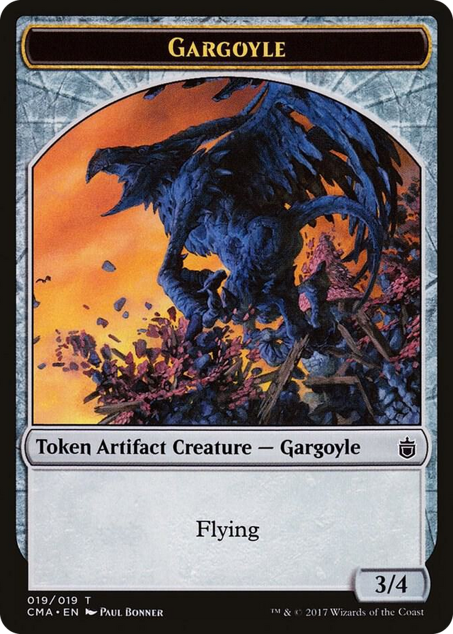 0019 Gargoyle Token (019) T Commander Anthology