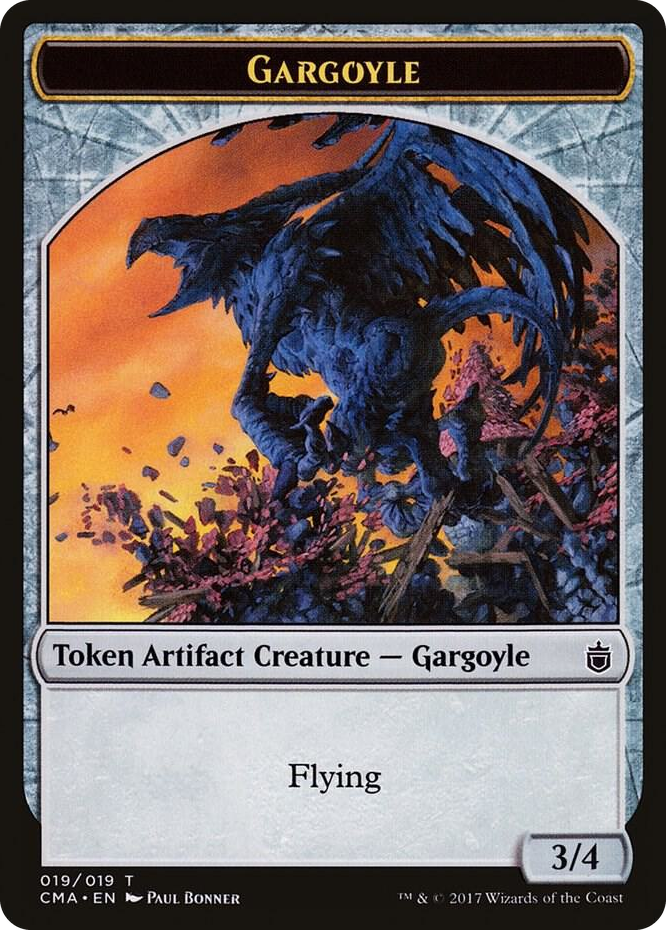Gargoyle Token (019) #19 T - Commander Anthology Pokemon card