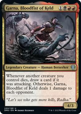 0200 Garna, Bloodfist of Keld U Dominaria United