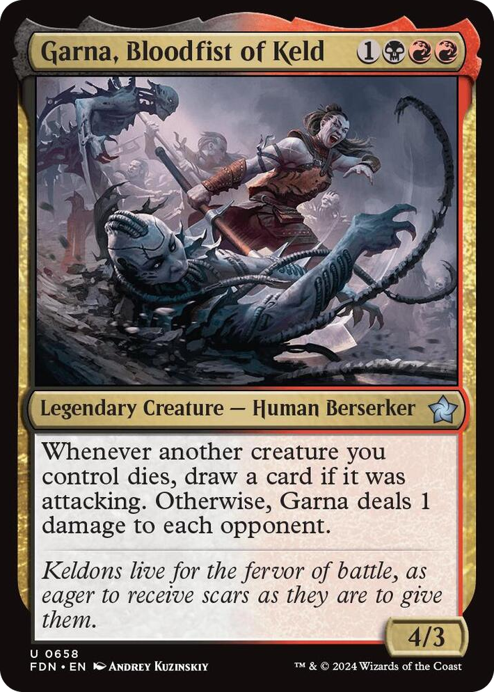 0658 Garna, Bloodfist of Keld U Foundations