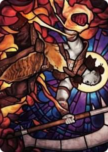 0071 Garna, Bloodfist of Keld Art Card S Art Series: Dominaria United