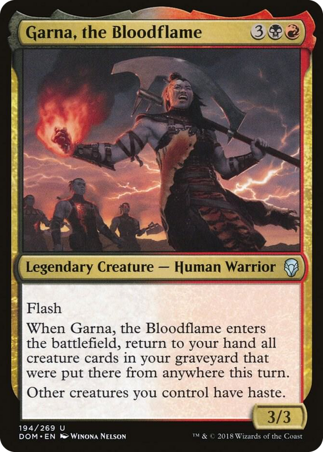 0194 Garna, the Bloodflame U Dominaria