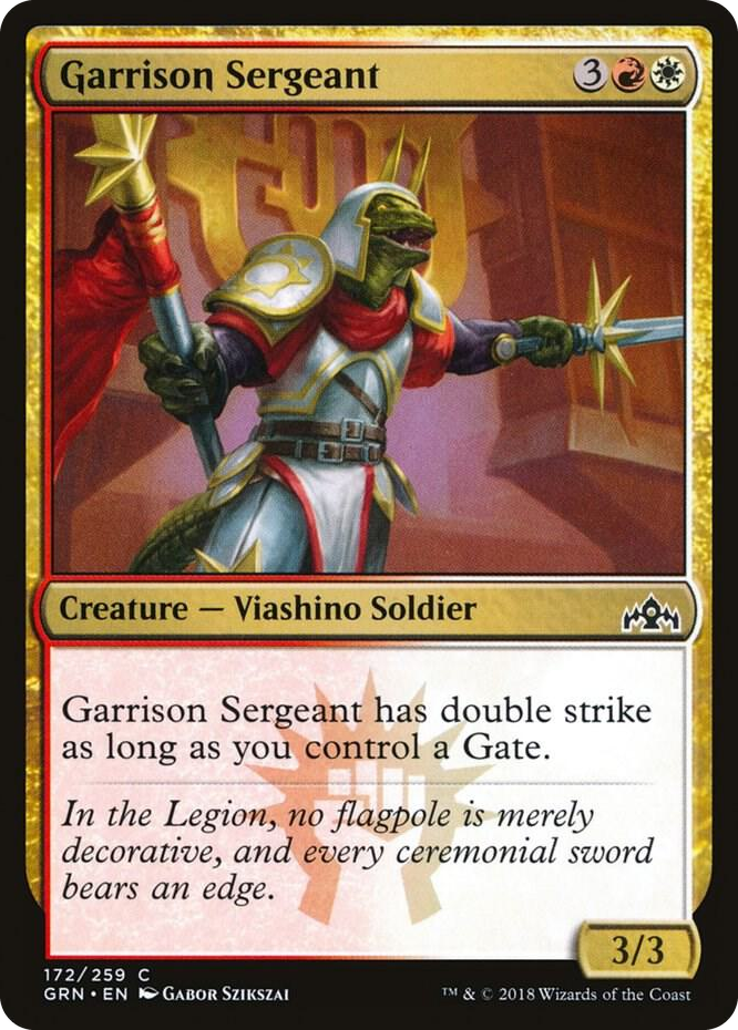 0172 Garrison Sergeant C Guilds of Ravnica
