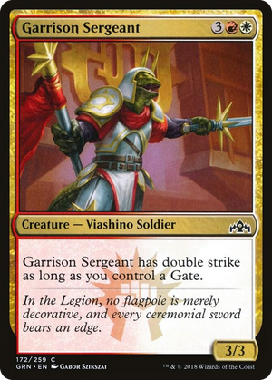 0172 Garrison Sergeant C Guilds of Ravnica