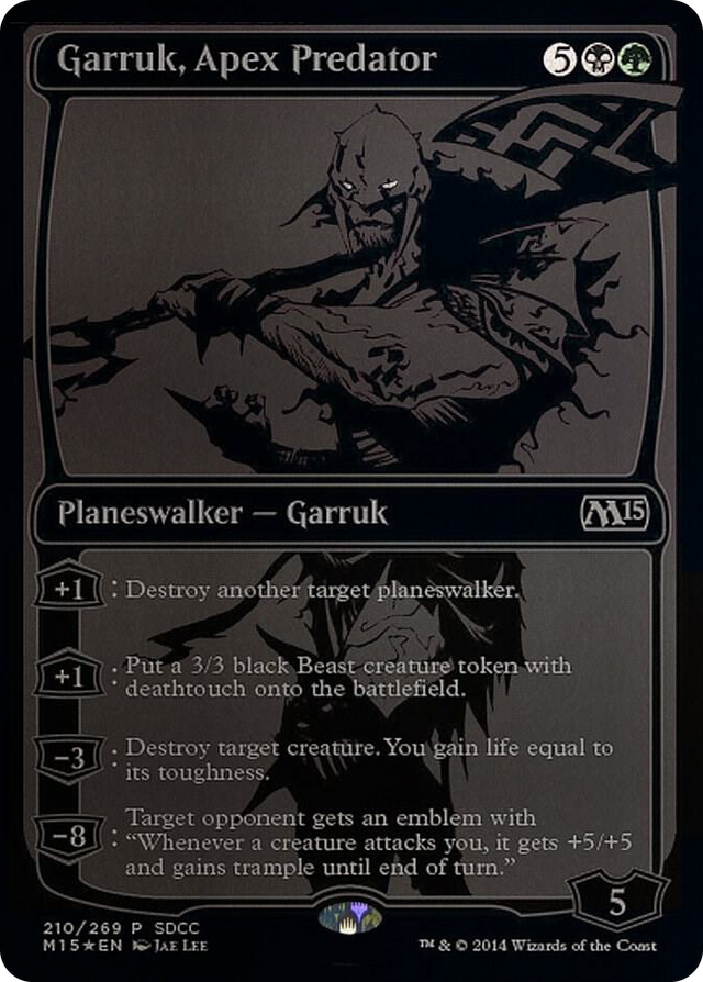 0210 Garruk, Apex Predator (SDCC 2014 Exclusive) P Media Promos