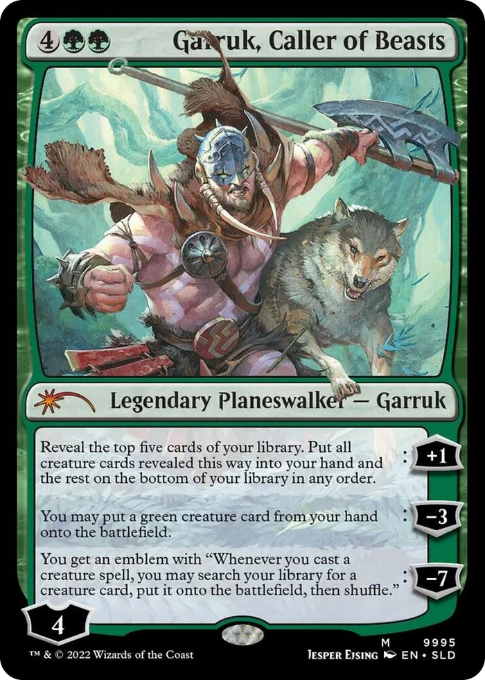 9995 Garruk, Caller of Beasts M Secret Lair Drop Series