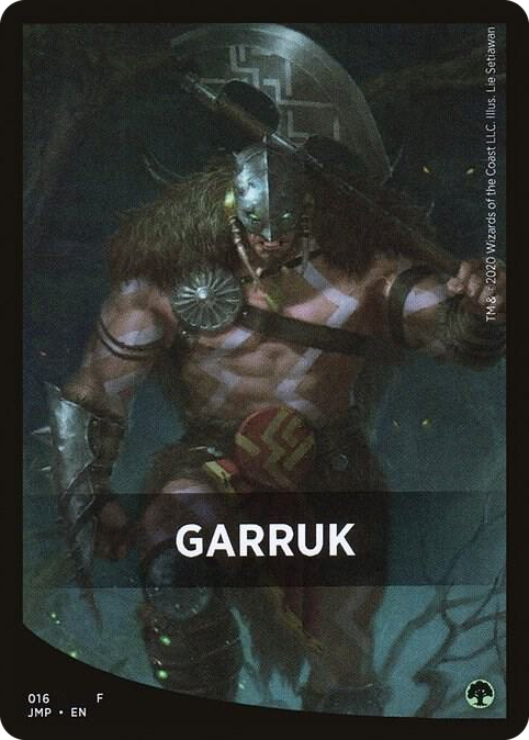 0016 Garruk Theme Card T Jumpstart