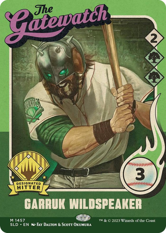 Garruk Wildspeaker (1457) #1457 M - Secret Lair Drop Series Pokemon card