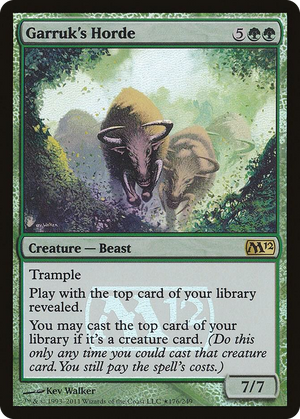 0176 Garruk's Horde P Launch Party & Release Event Promos