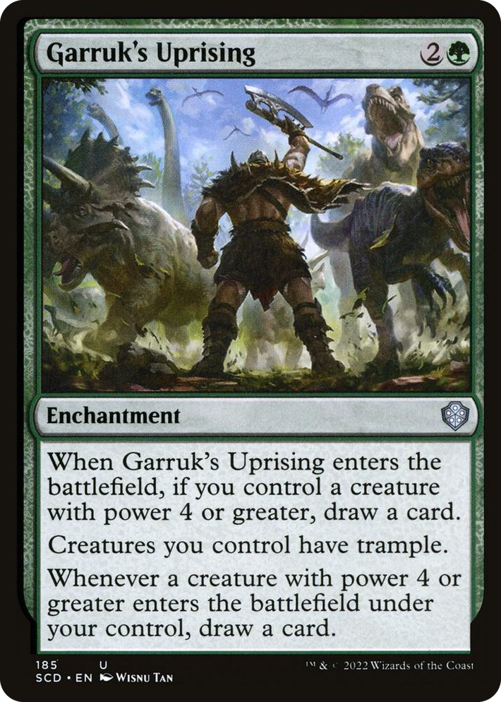 0185 Garruk's Uprising U Starter Commander Decks