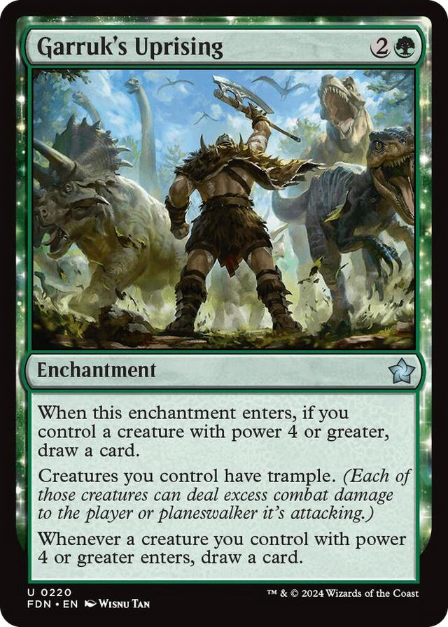 0220 Garruk's Uprising U Foundations