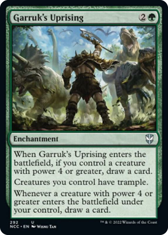 0292 Garruk's Uprising U Commander: Streets of New Capenna