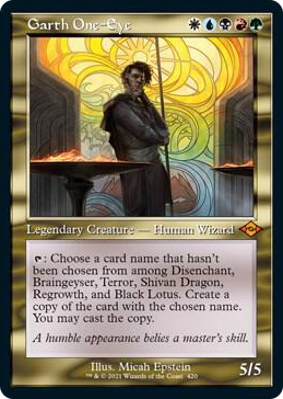 0420 Garth One-Eye (Retro Frame) (Foil Etched) M Modern Horizons 2