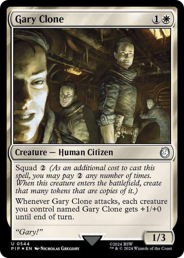 0544 Gary Clone (Surge Foil) U Universes Beyond: Fallout