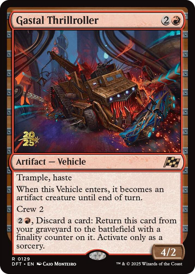 0129 Gastal Thrillroller R Prerelease Cards