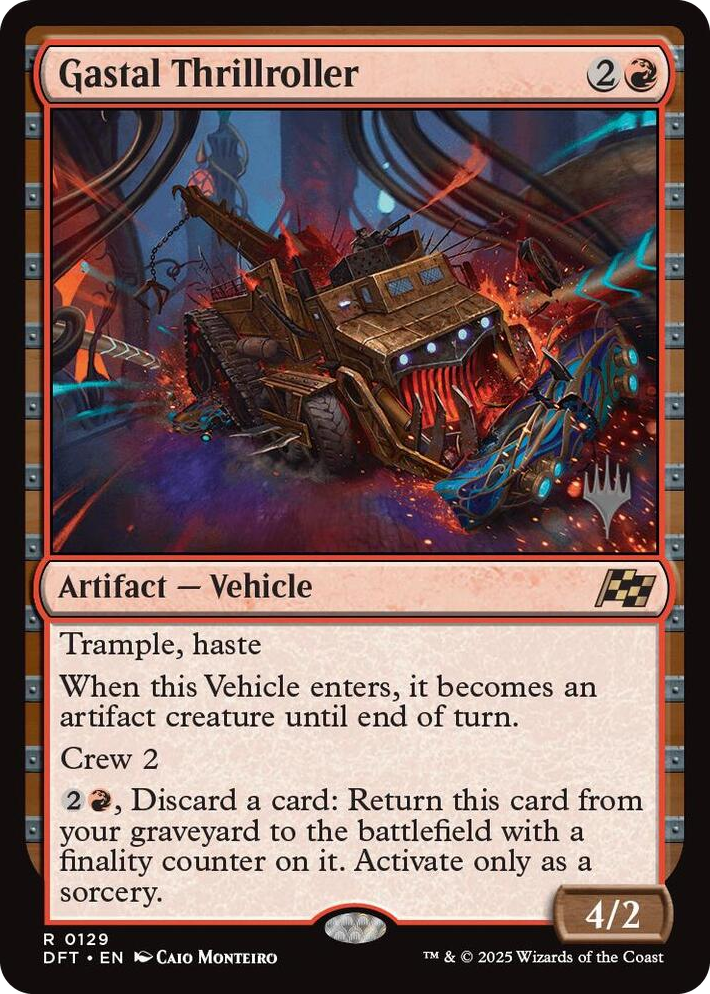 0129 Gastal Thrillroller R Promo Pack: Aetherdrift