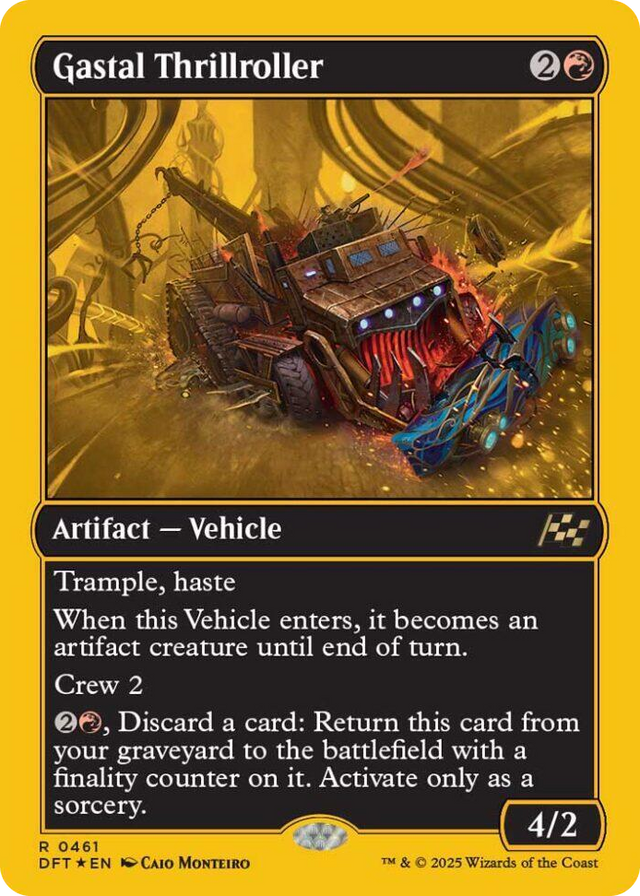 0461 Gastal Thrillroller (First-Place Foil) R Aetherdrift