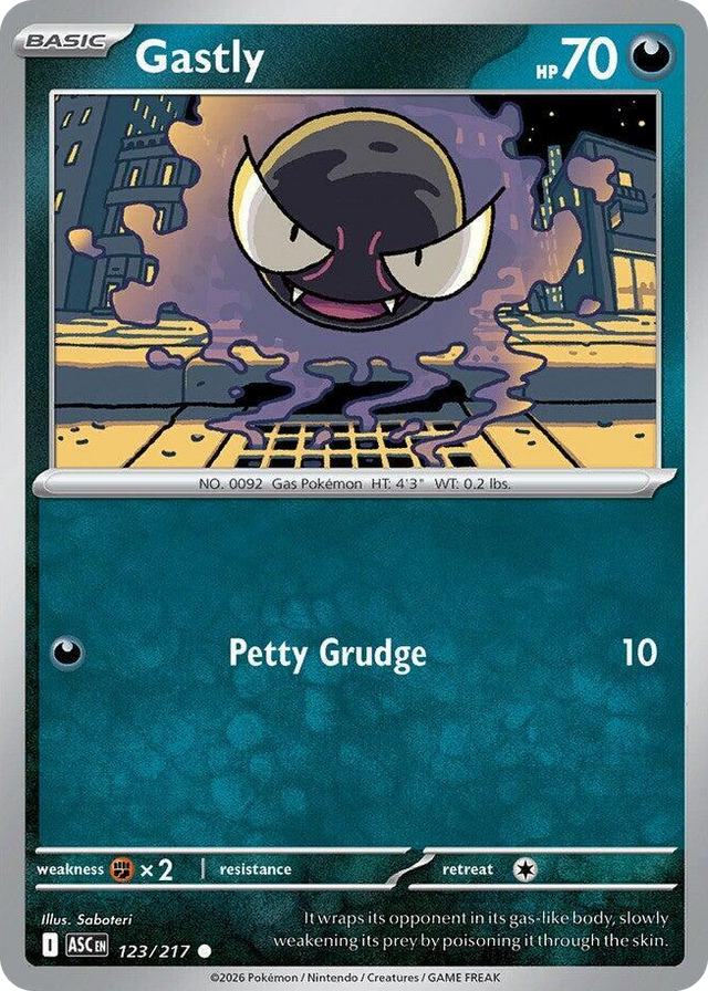 0123 Gastly Common Ascended Heroes